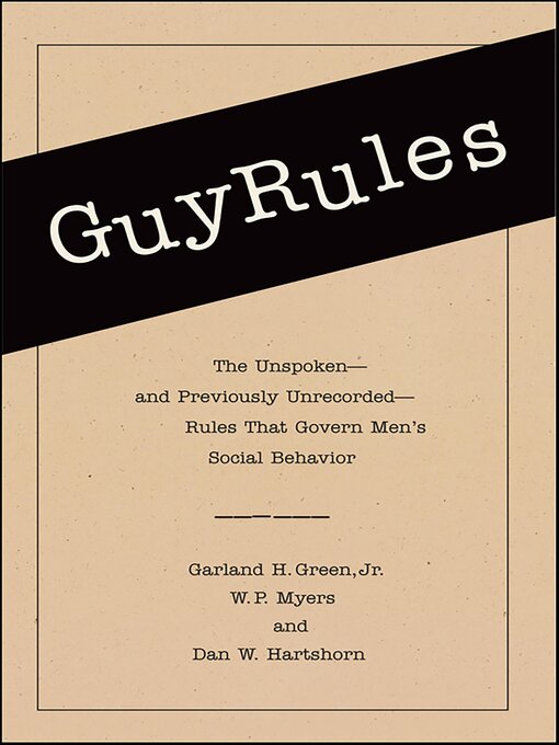 Title details for GuyRules by Garland Green - Available